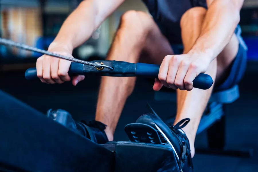 Тренажёрный зал в санатории - фотография