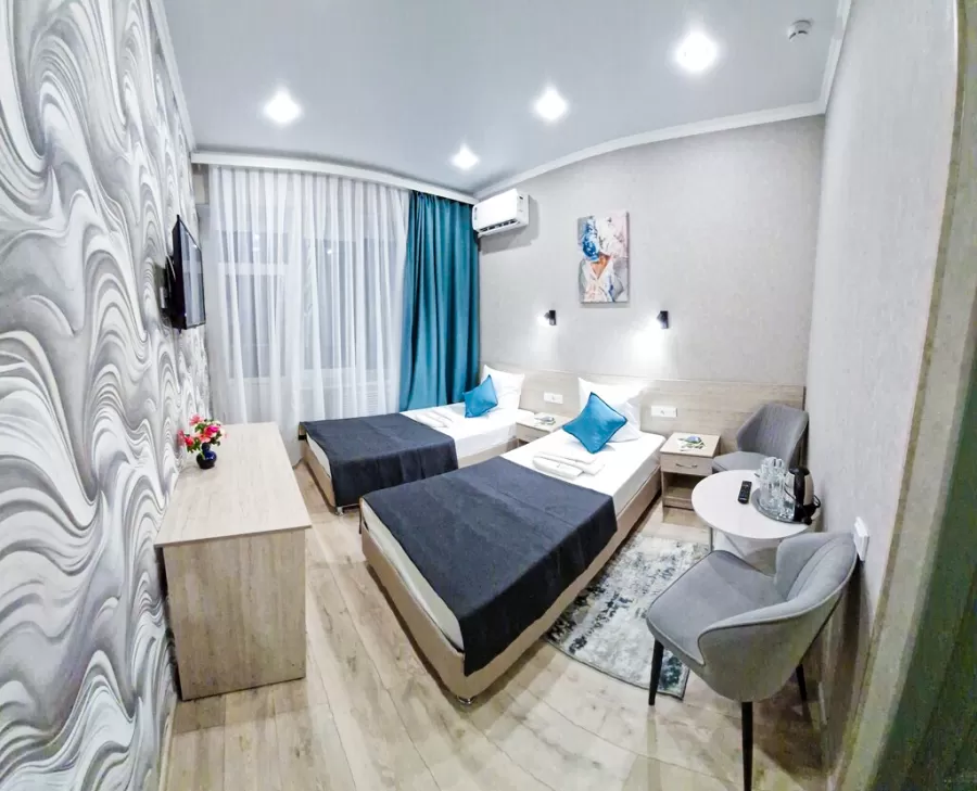 Номер 2-местный 1 категории в санатории Дубрава в Железноводске - фотография