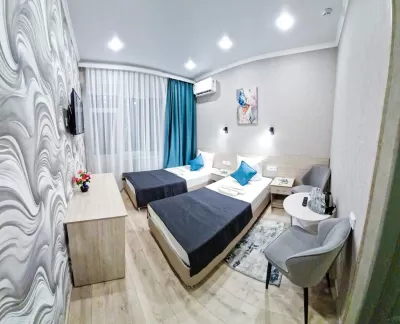 Номер 2-местный 1 категории в санатории Дубрава в Железноводске - фотография