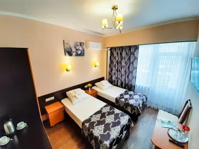 Номер 2-местный 1 категории в санатории Дубрава в Железноводске - фотография